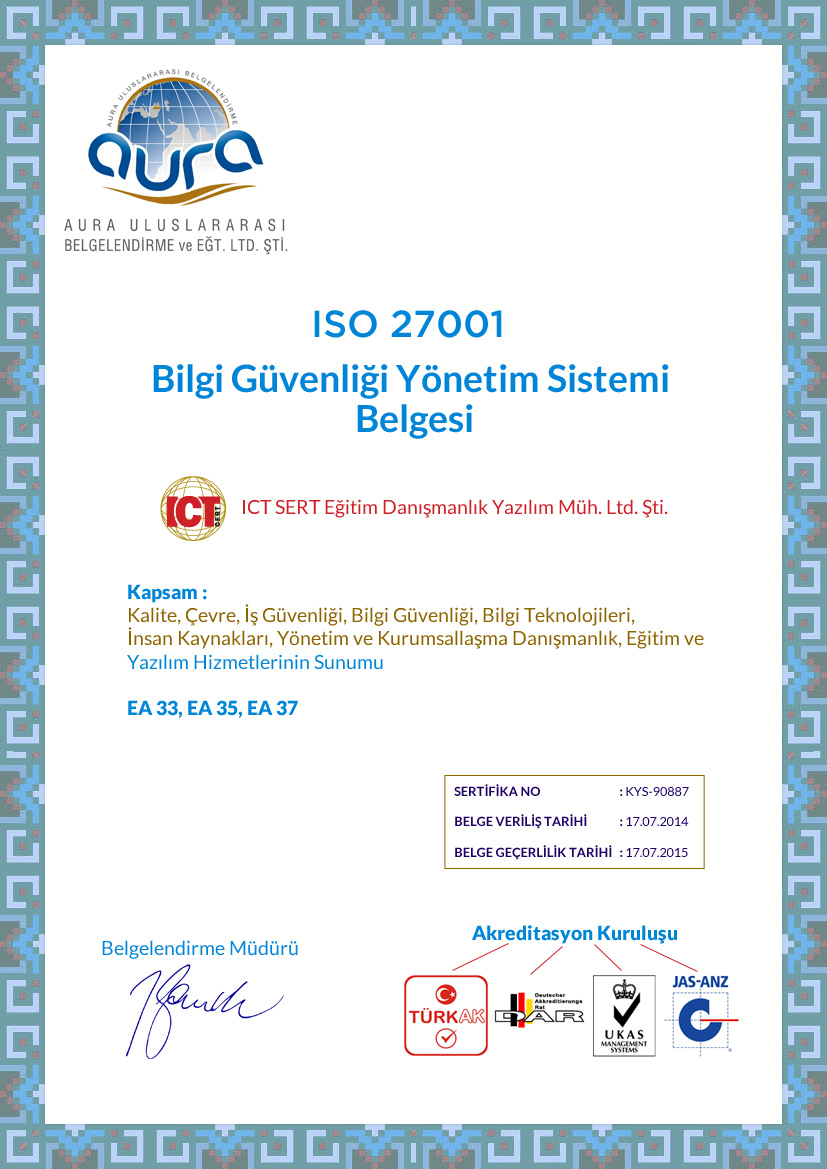 ISO 27000 Belgesi Sertifikası nedir ? ISO 27001 Belgesi Sertifikası nedir ? ÖRNEK İSO 27001 BELGESİ örnek iso 27001 sertifikası belgesi örnek iso 27000 sertifikası iso-27000-belgesi-sertifikasi-nedir-iso-27001-belgesi-sertifikasi-nedir